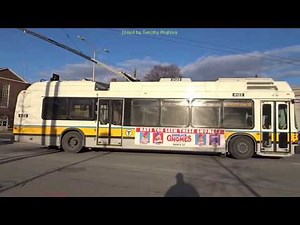 Trackless Trolleys (Trolleybuses) in Boston, MA
