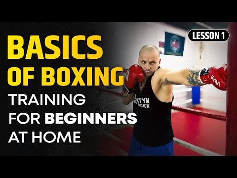 Basics of Boxing - Training for beginners at Home.