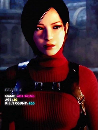 Ada Wong's Evolution [4K] |requested by :@ArthurMorgan9GI 💗 #residentevil #adawong