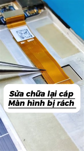 Câu.kéo.lại cáp màn.hình bị.rách #manhinhandroid #suachua #suachuadienthoai