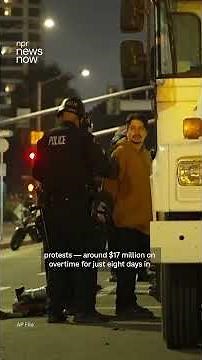 ICE deployments cost cities millions, NPR analysis finds