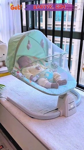 Automatic Baby Bouncer Seat – Calm Your Baby with Gentle Motion #BabySoothing