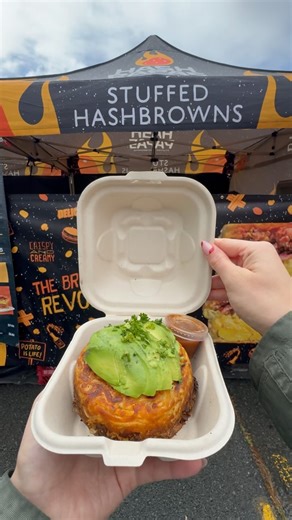 43K views · 15 reactions | Name something better than stuffed hashbrowns from @hash_papas…..we’ll wait 駱凜 | Little Italy Mercato Farmers Market | Facebook