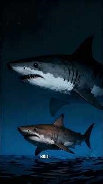 Bull Shark vs Great White Shark