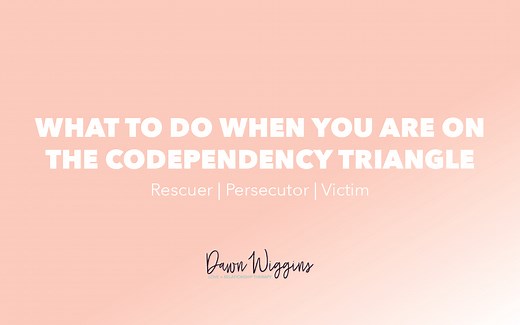 Codependency Triangle: What You Can Do To Leave It