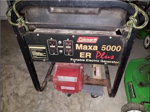 Will it start? Coleman Powermate 5000 Maxa ER Plus.