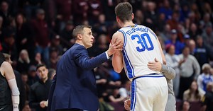 Kyle Filipowski explains his jersey number choice at Duke