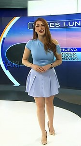 😊🥰 #normagarcia #lachicadelclima #weathergirl #piernas #cuerpazo | Lachica del Clima programa