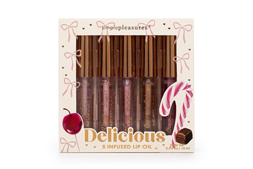 Tri-Coastal Design Sweets Selection Σετ Lip Oil Beige