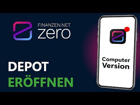 So eröffnest du ein Depot am PC | finanzen.net zero Tutorial