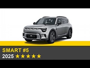 Euro NCAP Crash & Safety Tests of smart #5 2025