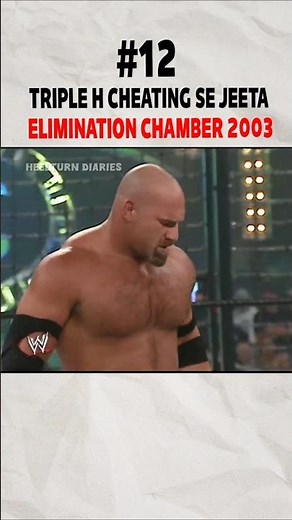 Goldberg ka Sabse Unlucky Moment 💔 | Elimination Chamber 2003 #wwe