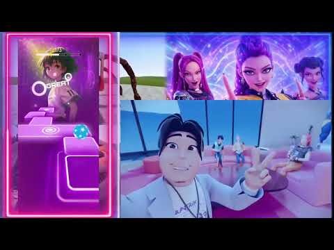 Skibidi Toilet 🆚 PEPPA PIG.EXE 🆚 Siren Head 🆚 Kpop demon hunter 🎶 Tiles Hop EDM Rush