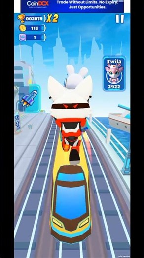 Subway 3D Run New Gameplay 🚀 Epic Hoverboard Run | High Score Challenge #1million