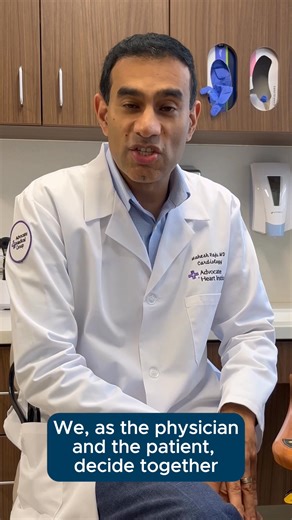 Dr. Mahesh Raju, interventional cardiologist at Advocate Good Samaritan Hospital shares how we work collaboratively with patients on their heart care plan. Click here to learn more about our nationally recognized heart and vascular care https://bit.ly/3EBioMJ | Advocate Health Care
