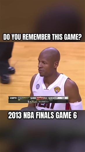 Ray Allen's Iconic Three-Pointer in 2013 NBA Finals Game 6