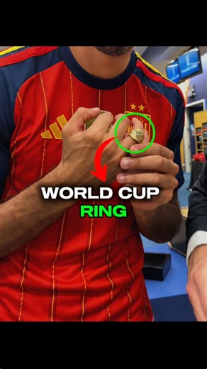 The NEW FIFA Champions’ Ring Is INSANE! 💍🔥#messi #spain #goat #soccer