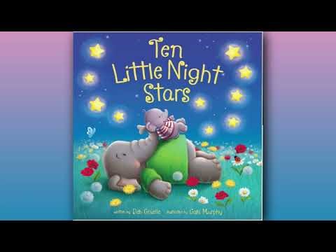 Ten Little Night Stars - Read Aloud Story Time | Bed Time Stories for Kids | Children's Books