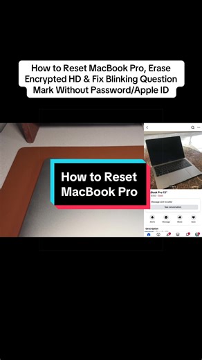 How to Reset MacBook Pro and Fix Blinking Question Mark