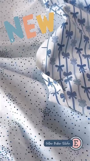 This new RJR collection has me obsessed 😍💙 Clean blues, playful bows, and timeless dots — everything we love for quilting season. . Get yours at link in bio! . #RJRFabrics #QuiltingCotton #FabricShop #NewFabric #SewingCommunity #QuiltersOfInstagram #SewingInspiration #FabricAddict #BlueFabric #CuteFabric #SewingTherapy #Sewcial #QuiltFabric #sewistsofinstagram | Cotton Pickin' Stitchin'