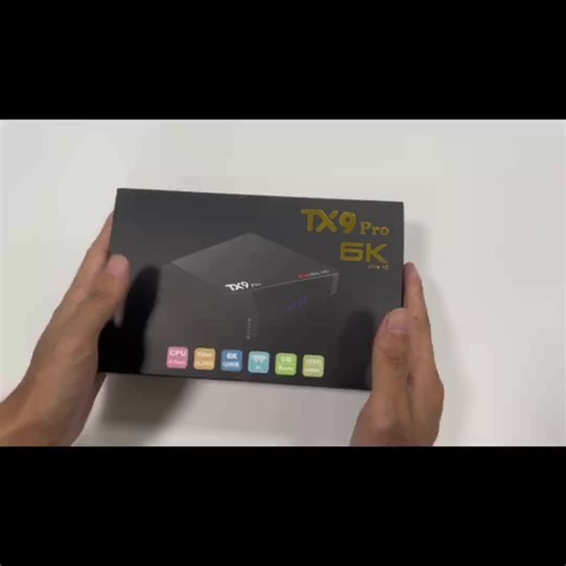High Quality TX9 Pro 6K Ultra HD Set-Top Box for Android 14 Smart Tv Box with 2.4G/5GHZ WIFI Control8 128GB