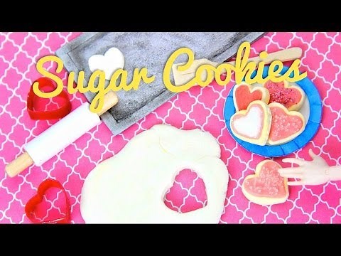 How to Make Doll Sugar Cookies - Doll Crafts