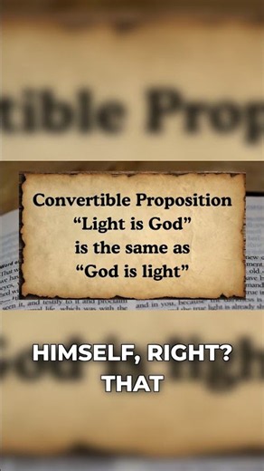 Decoding 'God is Love': Convertible vs Subset Propositions