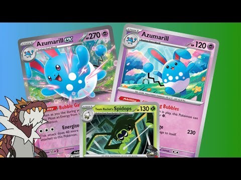 This duo Azuramill deck is a lot of bubbles and a lot of fun