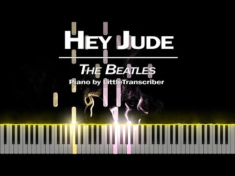 The Beatles - Hey Jude (Piano Cover) Tutorial by LittleTranscriber