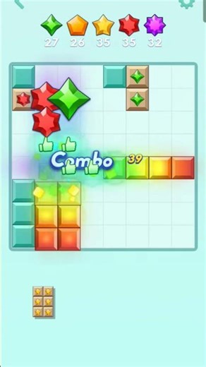 Block Blast Combos #blockblast #puzzle #gaming #shorts