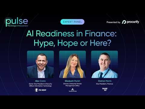 AI Readiness in Procurement: Turning Insights Into Action | Pulse Presented by Procurify