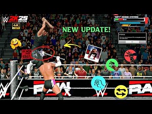 WWE 2K25 NETFLIX EDITION NEW UPDATE 🔥 | New Features + Gameplay 😍