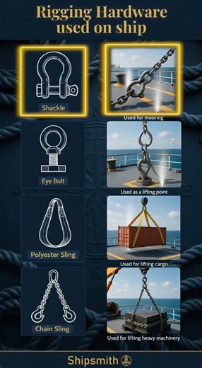 Master the critical rigging hardware used on ships!