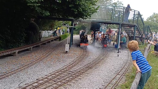 1.8K views · 74 reactions | Steam variety at Leatherhead Miniature Railway on Sunday 27th July 2025. FMiniature Railway Britain video please see Henry's Adventures the YouTube channel. https://youtu.be/mS8SqMxQoUc?si=_AGdwBtDif66knEi | Henry's Adventures | Facebook