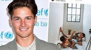 Nu svarar Filip Lamprecht på frågan – efter romansryktet med Johnny Edlind