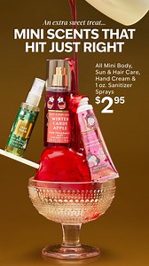Today only! Scoop up tiny treats.  | Bath & Body Works | Facebook