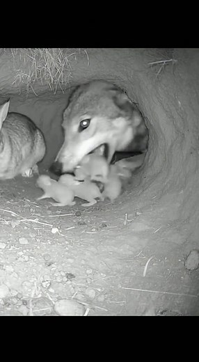 Witness a tense moment as a "rabbit" and its "baby rabbits" are in their "habitat" when a "fox" enters the scene. This dramatic interaction, "caught on camera", showcases the realities of "wildlife" and animal stalking. It's an intense animal video offering a glimpse into the natural world. | Rescue Stories