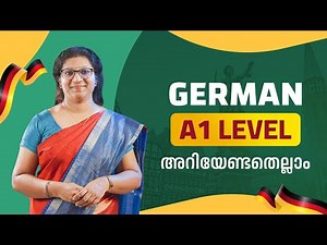 German A1 Level Explained: Everything You Need to Know | Malayalam Version