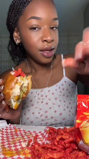 Burger Mukbang ✨I almost didn’t post this but the burger was good I got it from Small Cheval. #Mukbang #Foodie #Foryourpage #Viral #Foryoupage #foodblogger #foodlover #explore #fypシ #food | Mi Mukbangs