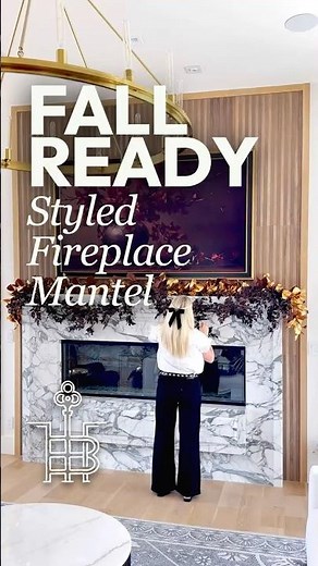 🍂 Cozy Fall Mantel Styling | Easy Decor Ideas for Autumn ✨