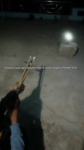 Powerful Laser Light Slingshot Rifle in Nepal