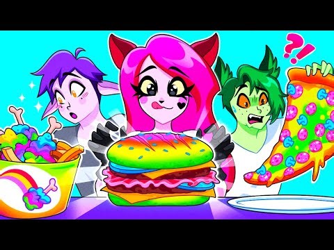 The Ultimate Food Color Challenge – Who Wins? | Food Experiments by Teen-Z