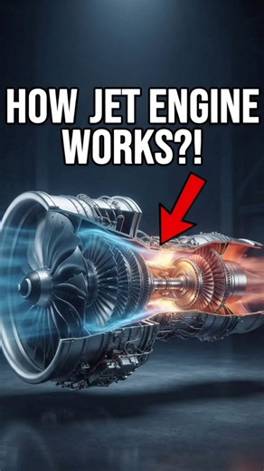 How Does a Jet Engine Work? #jetengine