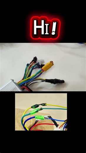 These connectors are just awful! We're changing them to MT60 #controller #bikefashion #battery #M...