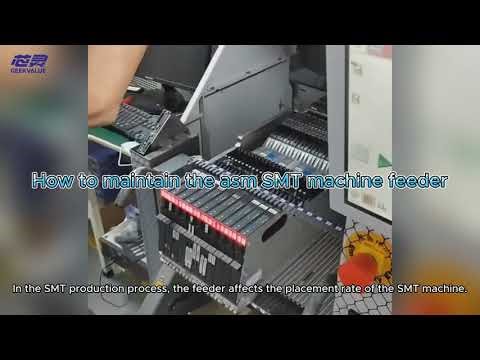 How to maintain the asm SMT siplace Siemens pick and place machine mounter feeder-00141269,00141391