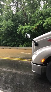Water is over the road on Hwy 287, just south of Elkhart, inside the city limits. Traffic is at a standstill until the water recedes. | Palestine Herald-Press