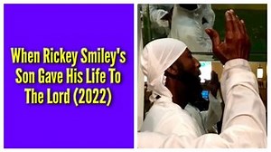Back in November my son #BrandonSmiley got #baptized. | Rickey Smiley