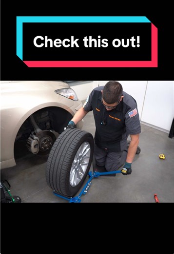 Check out this wheel dolly and how it works! 🤯 #automotive #toolsofthetrade #garagetools #wheels #carstuff