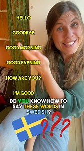 3K views · 83 reactions | Learn these Swedish basics greetings hälsningar  Get the perfect pronunciation to sound more Swedish  Want to learn more things like this? Including pronunciation? Take our Video Courses! Now 20% OFF using code SUMMER24. Link in bio! ☝️ #swedish #learnswedish #swedishchallenge #swedishlanguage #swedishcourse | Fun Swedish | Facebook