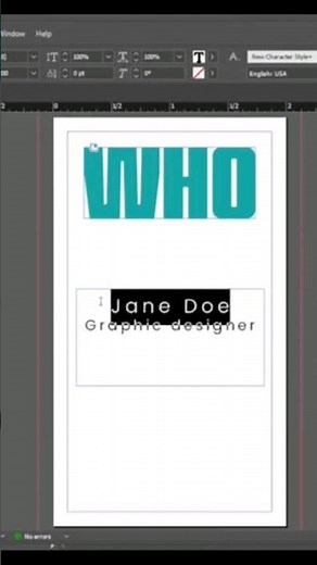 How to change font color in Indesign